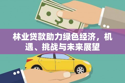 二仑林业贷款助力绿色经济，机遇、挑战与未来展望