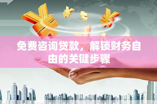 二仑免费咨询贷款，解锁财务自由的关键步骤