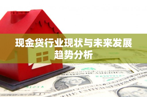 二仑现金贷行业现状与未来发展趋势分析