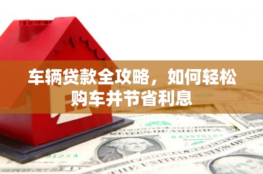 二仑车辆贷款全攻略，如何轻松购车并节省利息
