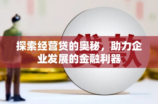 二仑探索经营贷的奥秘，助力企业发展的金融利器