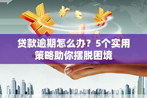 二仑贷款逾期怎么办？5个实用策略助你摆脱困境