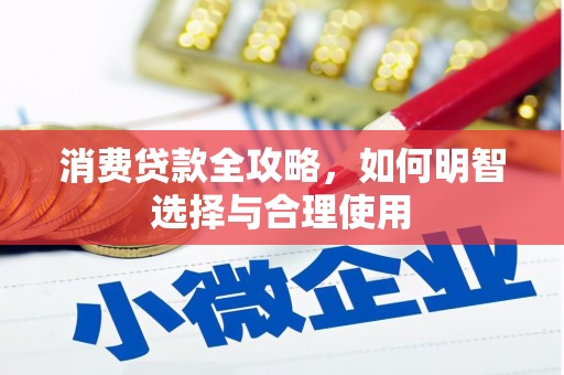 二仑消费贷款全攻略，如何明智选择与合理使用
