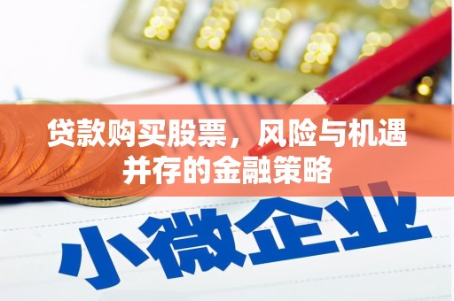二仑贷款购买股票，风险与机遇并存的金融策略