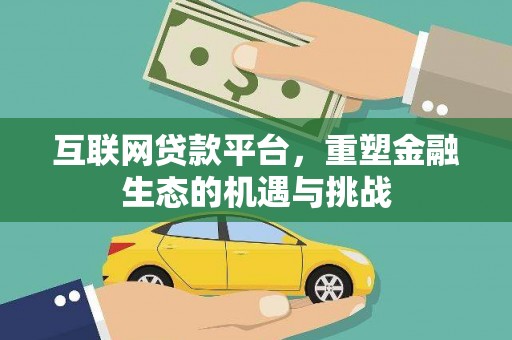二仑互联网贷款平台，重塑金融生态的机遇与挑战