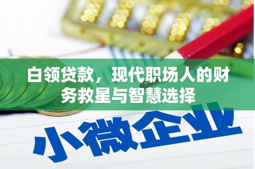 二仑白领贷款，现代职场人的财务救星与智慧选择