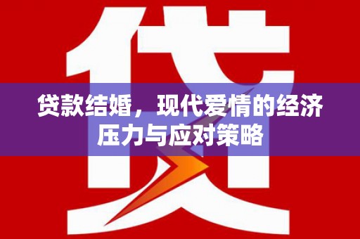 二仑贷款结婚，现代爱情的经济压力与应对策略