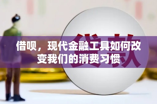 二仑借呗，现代金融工具如何改变我们的消费习惯