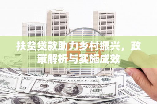 二仑扶贫贷款助力乡村振兴，政策解析与实施成效