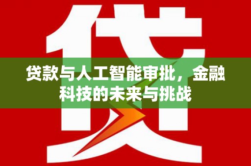 二仑贷款与人工智能审批，金融科技的未来与挑战