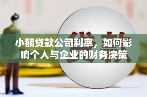 二仑小额贷款公司利率，如何影响个人与企业的财务决策