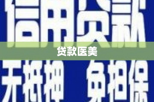 二仑贷款医美