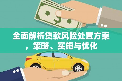 二仑全面解析贷款风险处置方案，策略、实施与优化