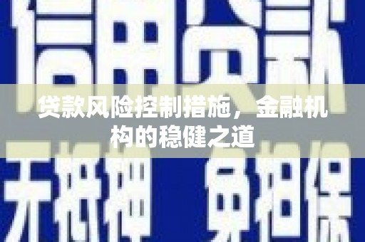 二仑贷款风险控制措施，金融机构的稳健之道