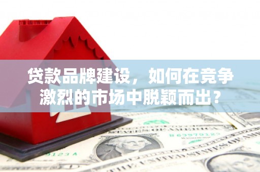 二仑贷款品牌建设，如何在竞争激烈的市场中脱颖而出？