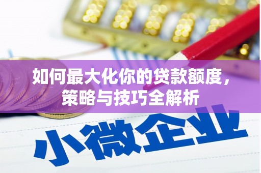 二仑如何最大化你的贷款额度，策略与技巧全解析