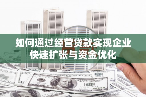 二仑如何通过经营贷款实现企业快速扩张与资金优化