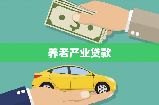 二仑养老产业贷款