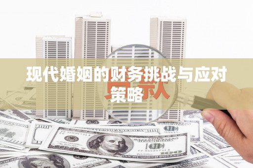 二仑现代婚姻的财务挑战与应对策略