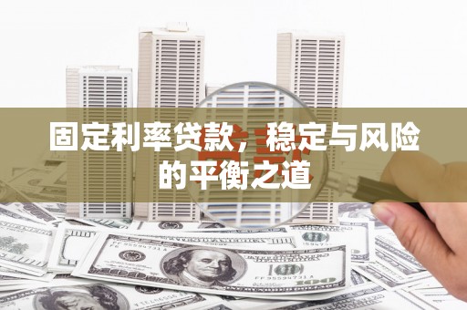 二仑固定利率贷款，稳定与风险的平衡之道